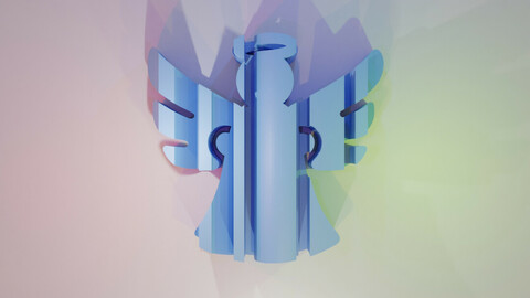 3D WORD SHAPE - ANGEL