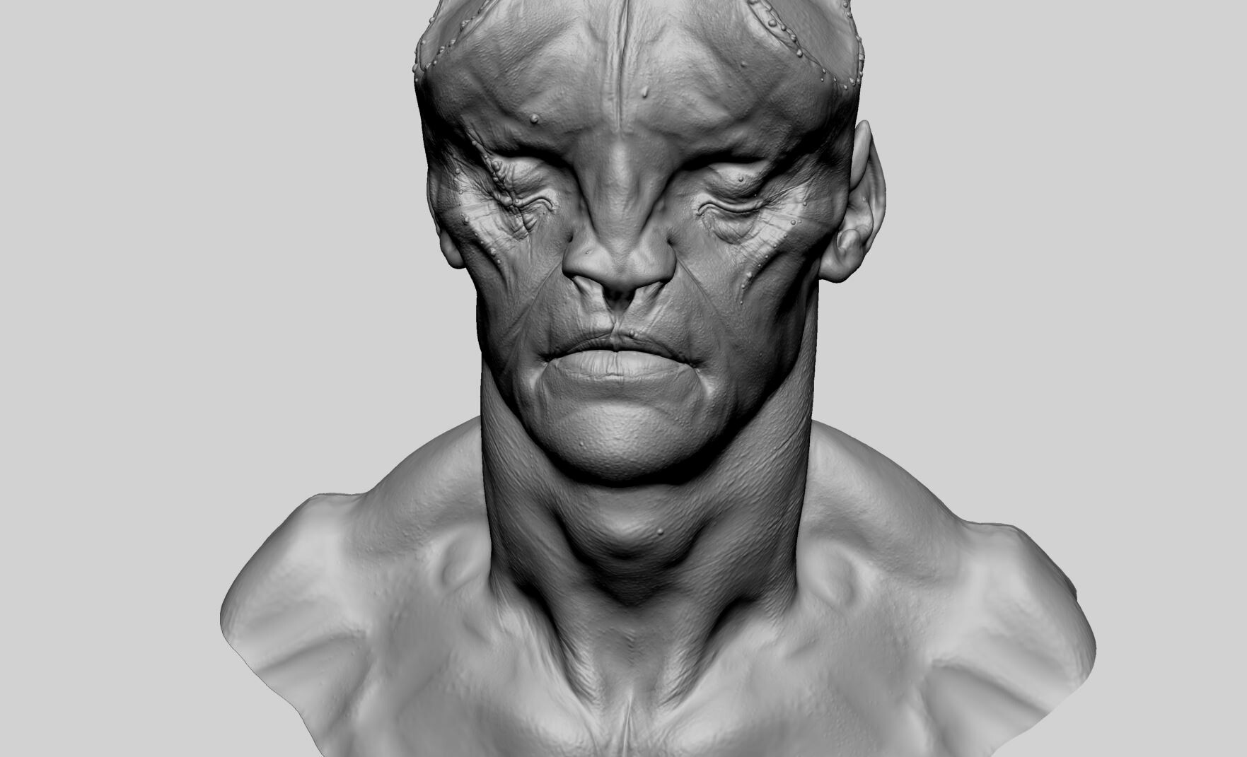 ArtStation - Creature Head 08 | Resources