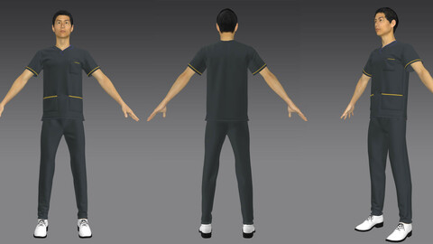 Marvelous Deisgner Doctor or who work like this uniform 3D