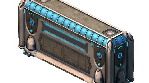 Space Station - City Gate Wall 01