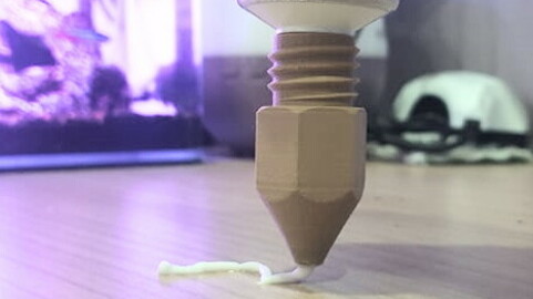3D PRINTER NOZZLE TOOTHPASTE CAP