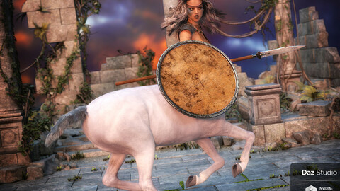 Black Market Blades Gladiator Basics for Genesis 8 and Centaur 8