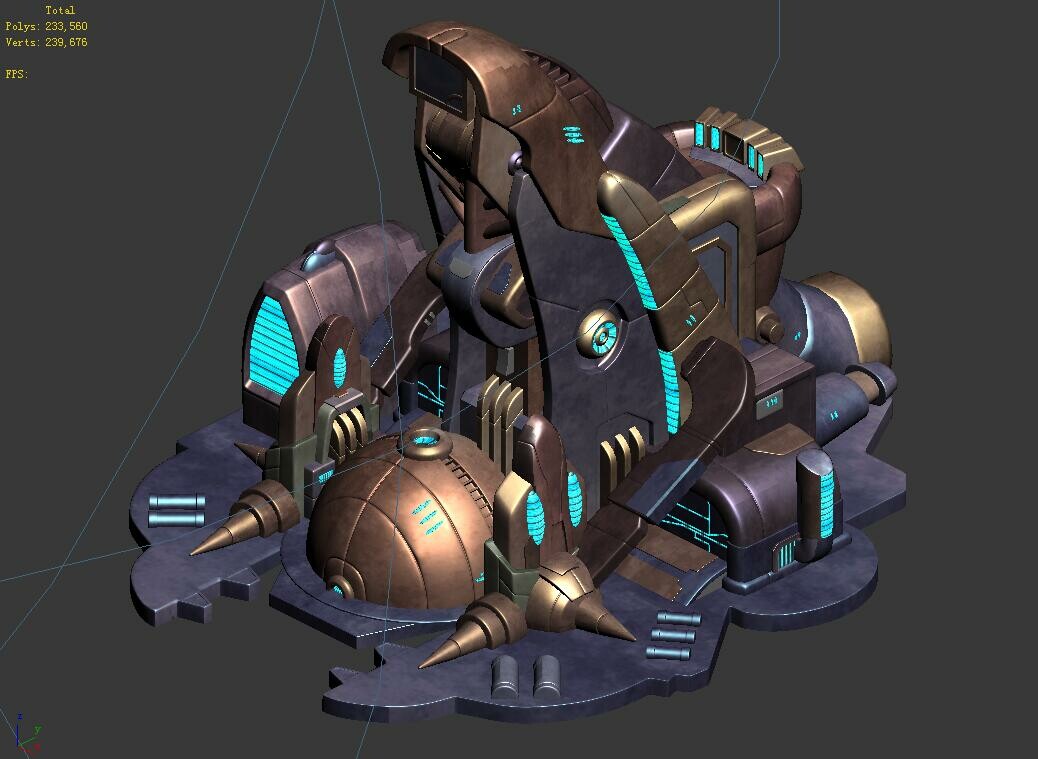 ArtStation - Energy Factory 01 | Game Assets