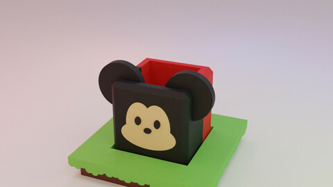 TSUM TSUM PLANTER BOX (MICKEY)