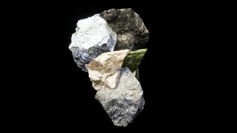 Unreal Engine rock/static mesh master material