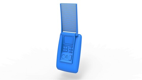 Cosplay 3D printable Communicator from the movie Star Trek Generations 1994
