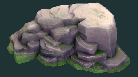 Stylised Texture Rock Generator - For Substance