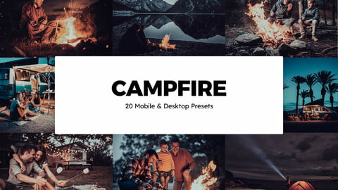 20 Campfire LUTs and Lightroom Presets