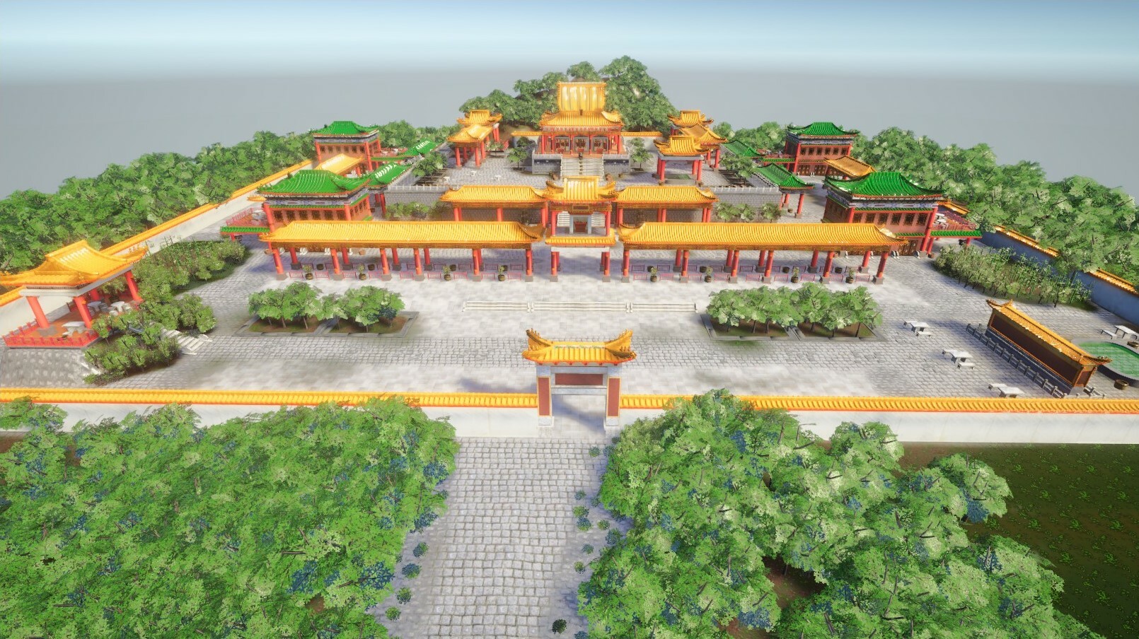 ArtStation - Taoist Temple Pack (Unity 3D Game asset Pack) | Game Assets