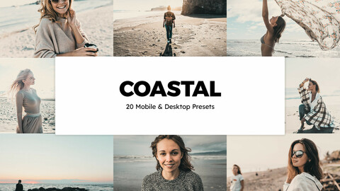 20 Coastal LUTs and Lightroom Presets