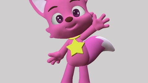 Pinkfong for 3d print
