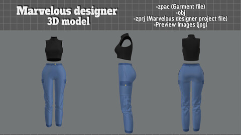 3d Louis Vuitton Jacket TakashiPom Bag Hype Fashion Clothing 3D model