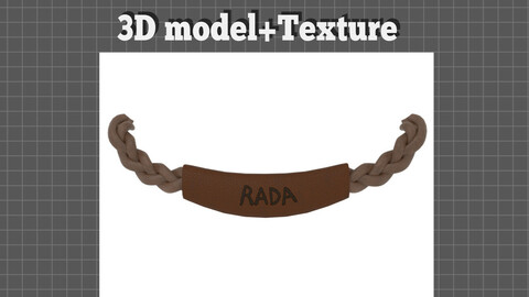 Vintage Shelf Handle - 3D model