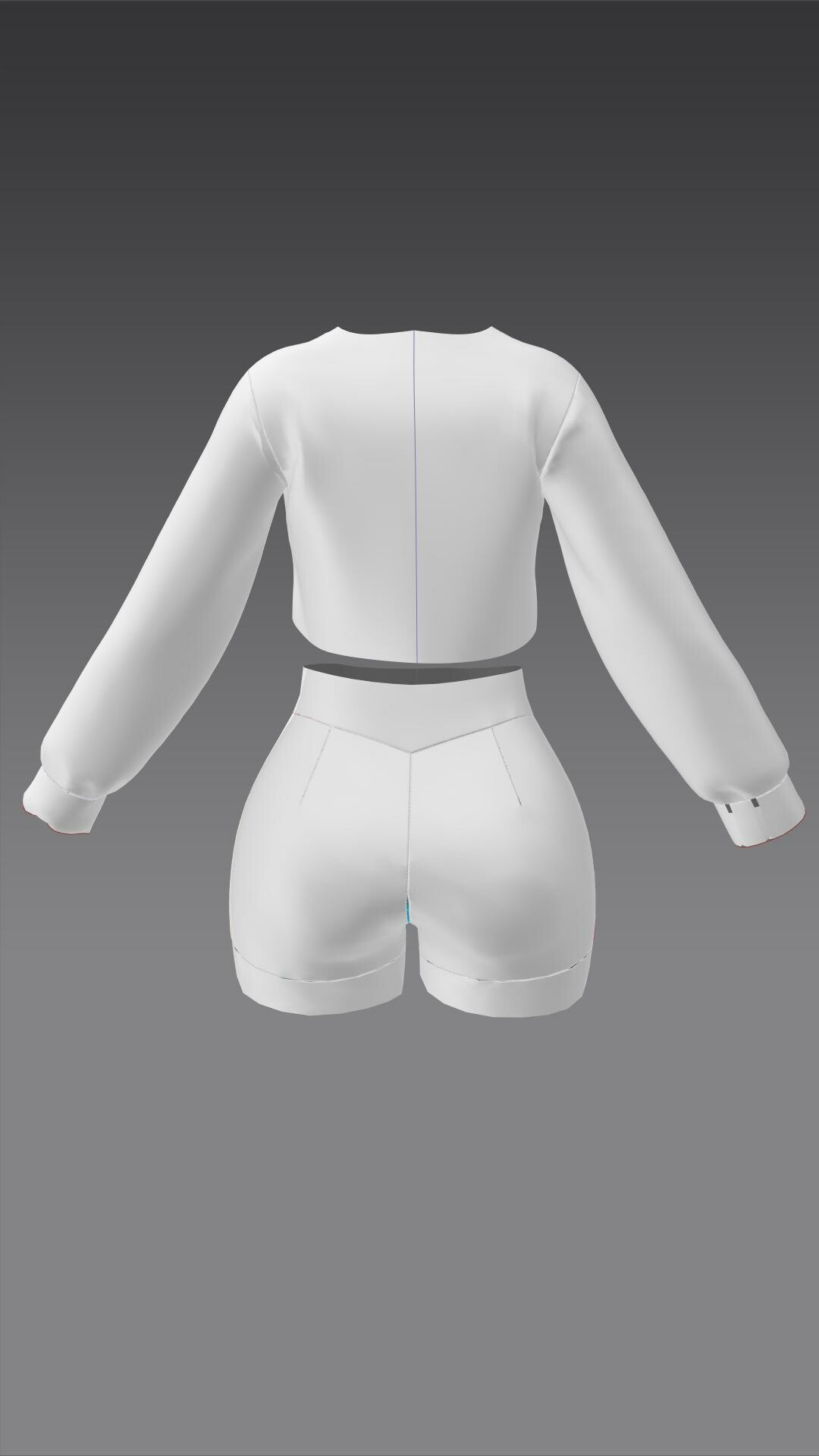 ArtStation - Clothes set for women - 3D model | Game Assets