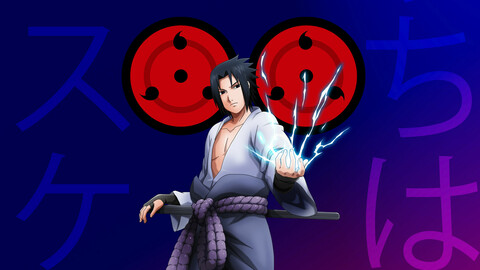 Sasuke Uchiha PSD
