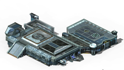 Spacecraft - Ground Platform 02