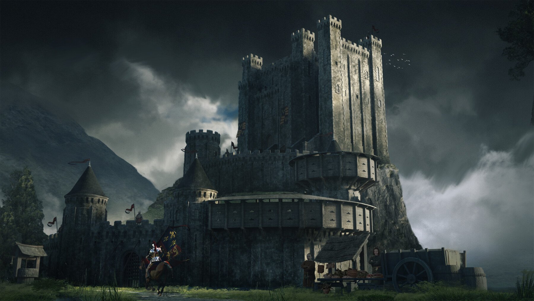 Artstation Basic Medieval Castle Pack Game Assets
