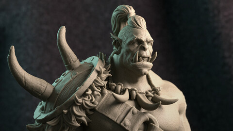 Orc Warrior full model