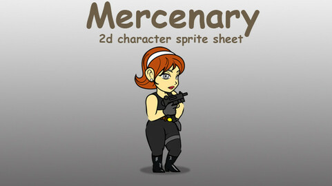 Mercenaries 2d character sprites