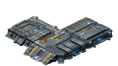 Spacecraft - Ground Platform 05