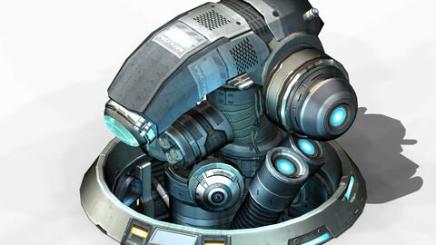 Spacecraft - Ground Objects 01