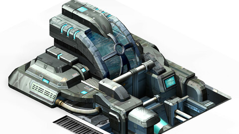 Spaceship - Ground Small Objects 05