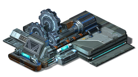 Space Station - Ground Gear 01