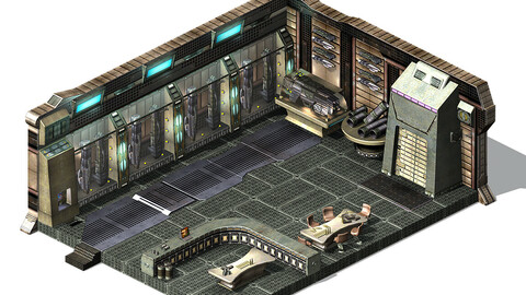 Future city - arsenal interior