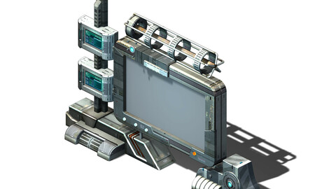 Future World - Advertising Sign 02