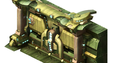 New Area - Underground Wall Entrance 02