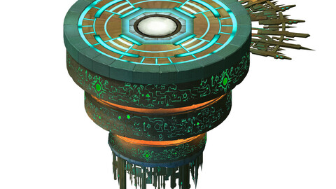 Relics - Wall Rounded Surface 02