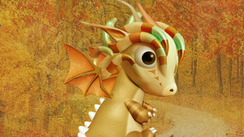 The little yellow dragon