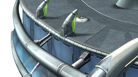 Spaceship - Human Scene 01