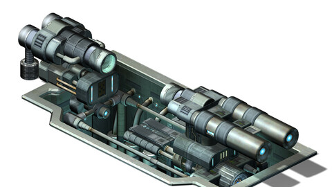 Spaceship - Ground Machine 01