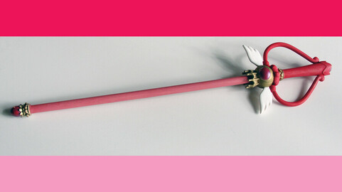 Cosplay Sailor Moon Senshi kaleidoscope Wand 3d print