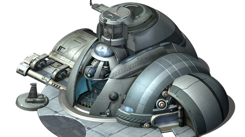 Heterogeneous-architectural-semi-arched building 10