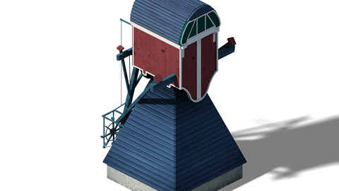 Different dimension - building - big windmill 03