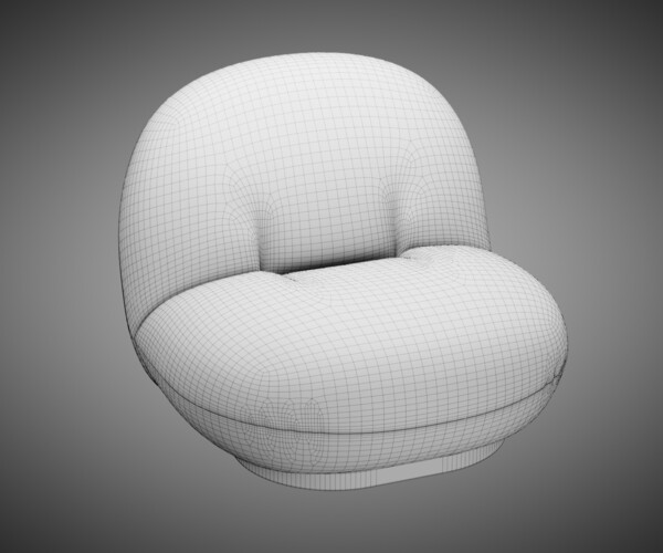 ArtStation Pacha Lounge Chair by Gubi Resources