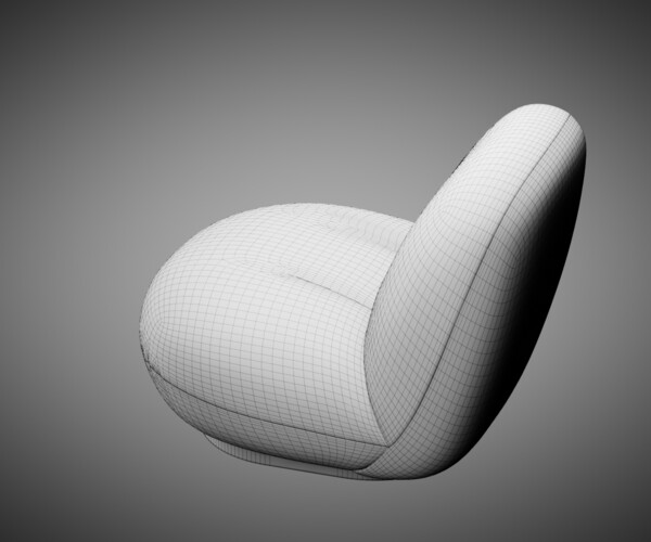 ArtStation Pacha Lounge Chair by Gubi Resources