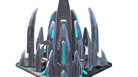 Mechanical construction - spaceship maintenance