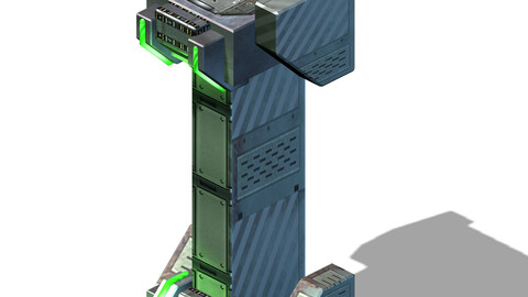 Mechanical-wall column