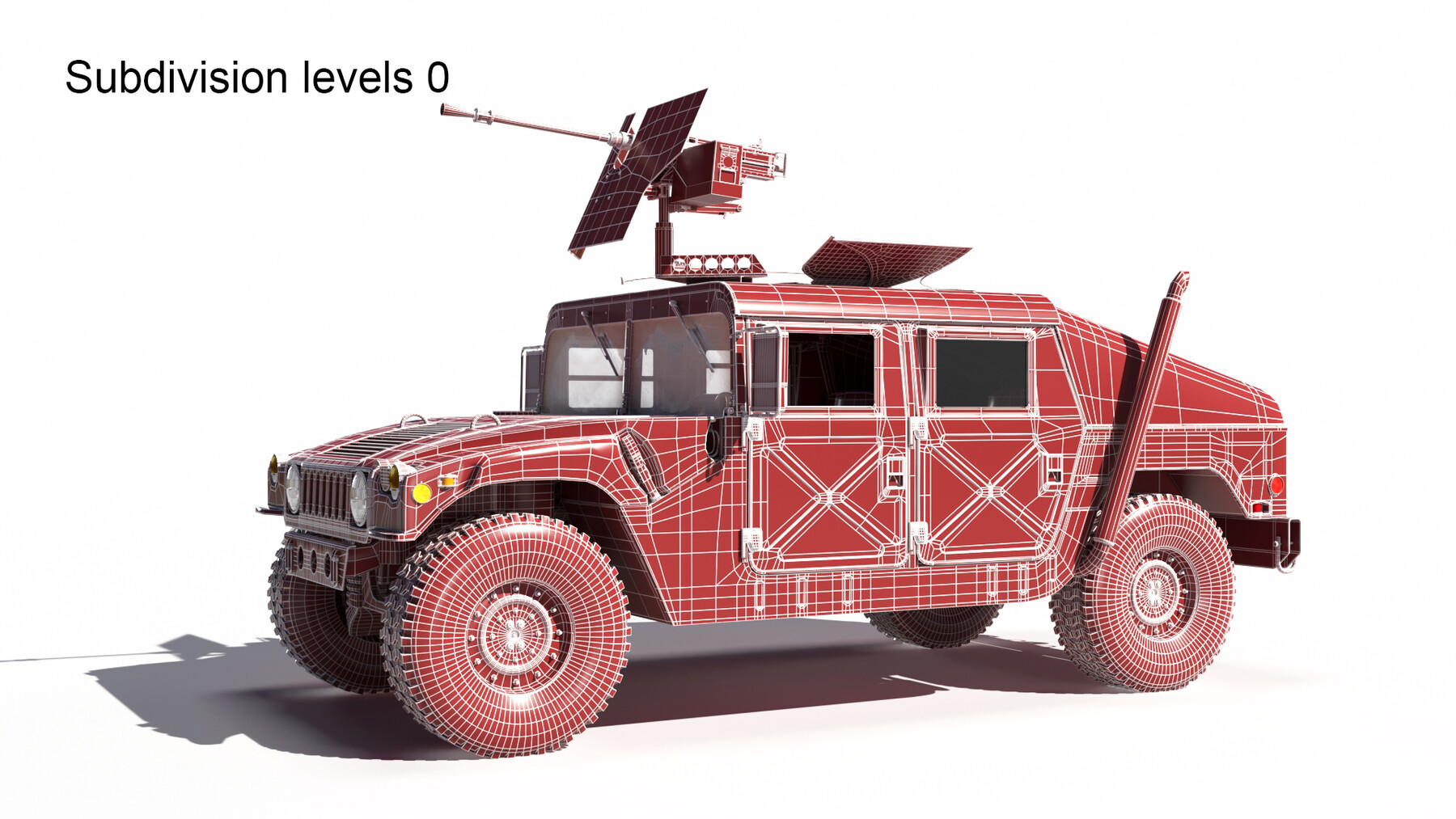 ANTON WIGOVSKY - Humvee M998 M1025 Weapons Carrier Slant Back