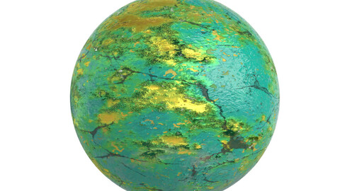 Abstract golden-blue matarial