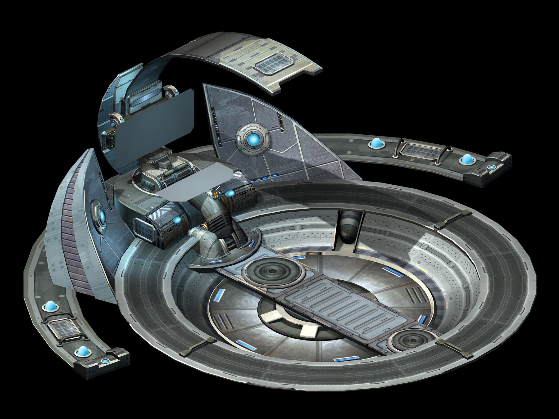 ArtStation - Battleship-console | Game Assets