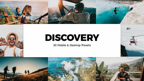 20 Discovery LUTs and Lightroom Presets