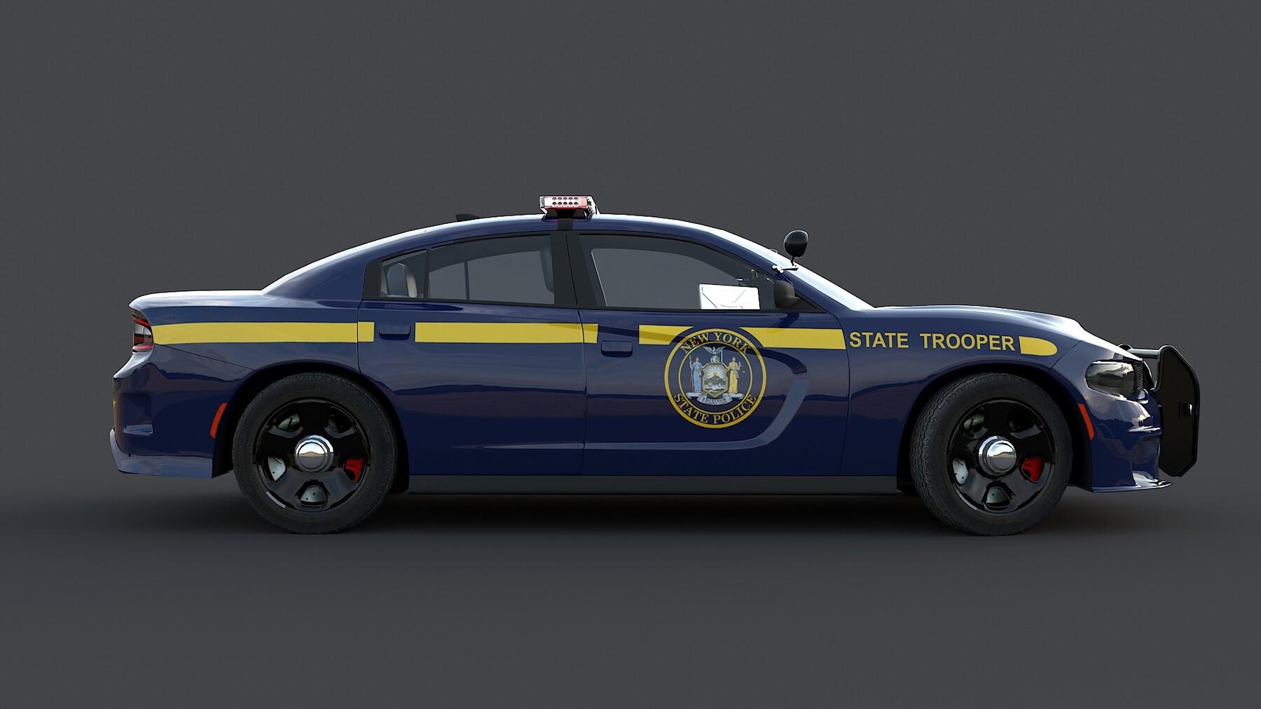 ArtStation Dodge Charger Hellcat New York State Police Resources