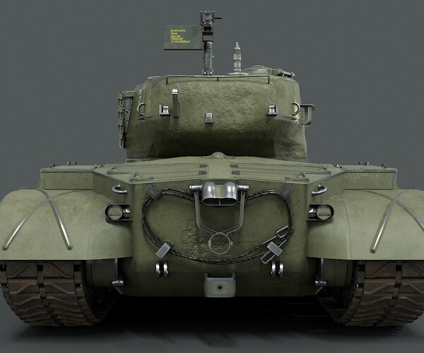 ArtStation - M26 Pershing | Resources