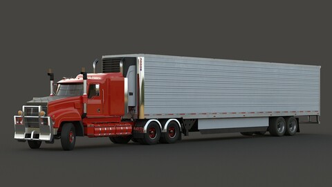 Industrial Truck with Trailers