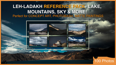 LEH-LADAKH REFERENCE PACK- LAKES, MOUNTAINS, SKY & MORE!