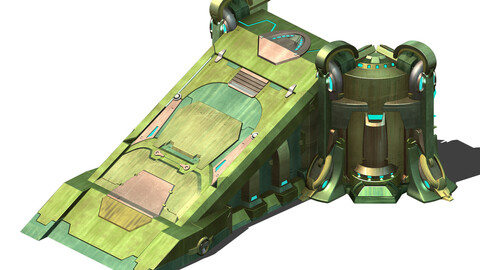 机械-完好-墙体斜坡01